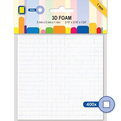 3D FOAM SQUARES 1mm