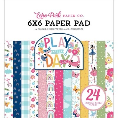 PLAY ALL DAY GIRL 6X6 PAD