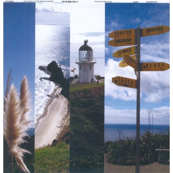 A SLICE OF CAPE REINGA NZ PAPER
