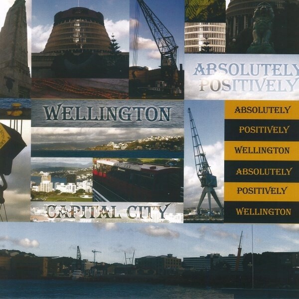 WELLINGTON COLLAGE NZ PAPER