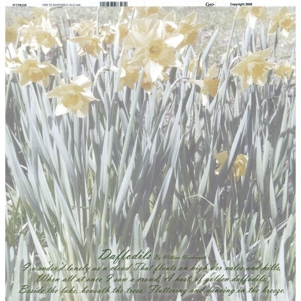 ODE TO DAFFODILS NZ PAPER