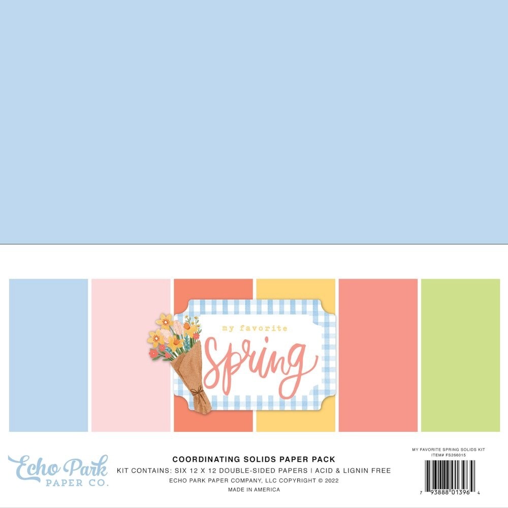MY FAVORITE SPRING COORDINATING SOLIDS PK