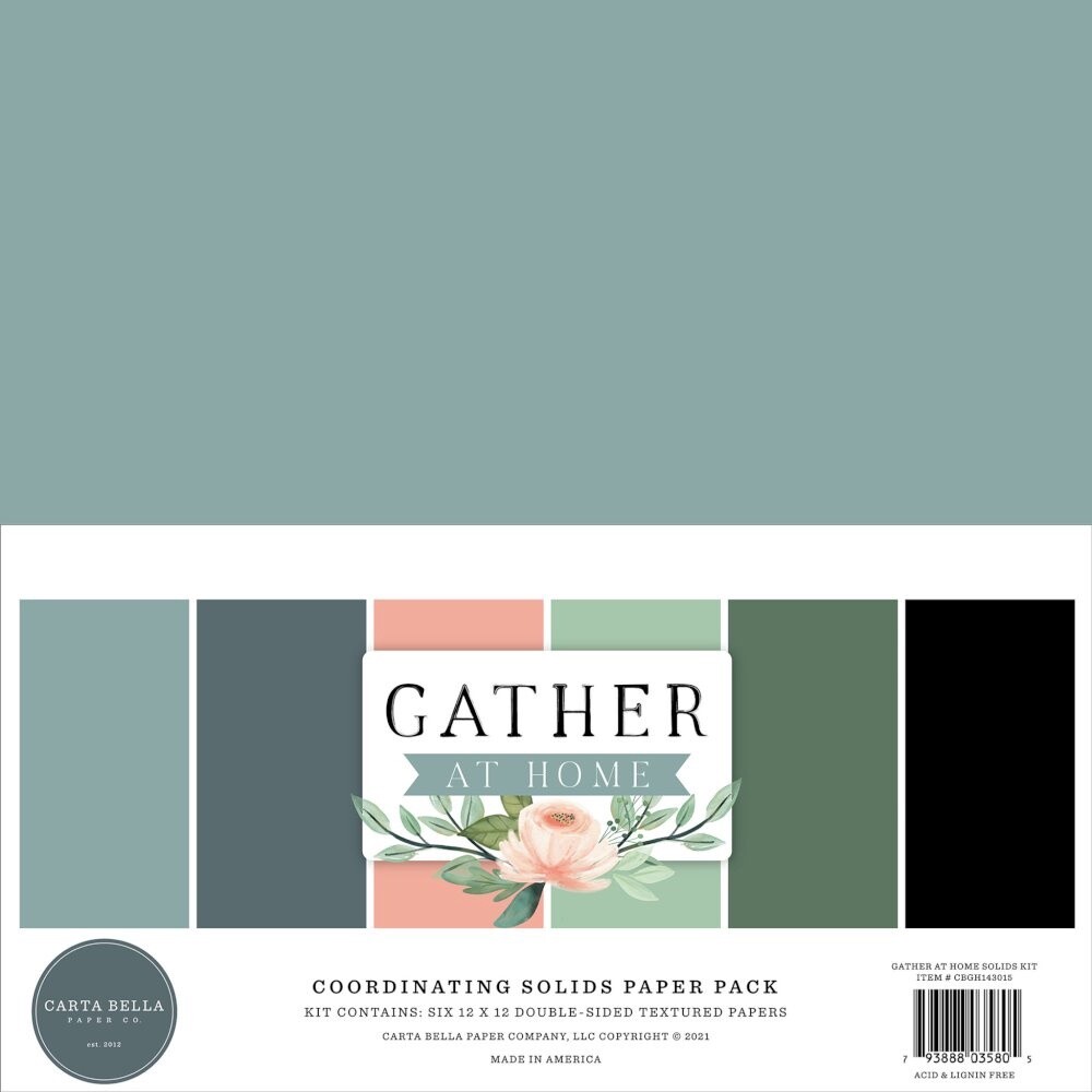 GATHER AT HOME COORDINATING SOLIDS PK