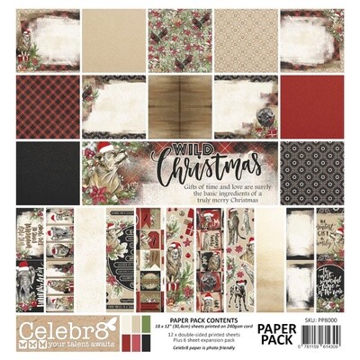 WILD CHRISTMAS PAPER PACK