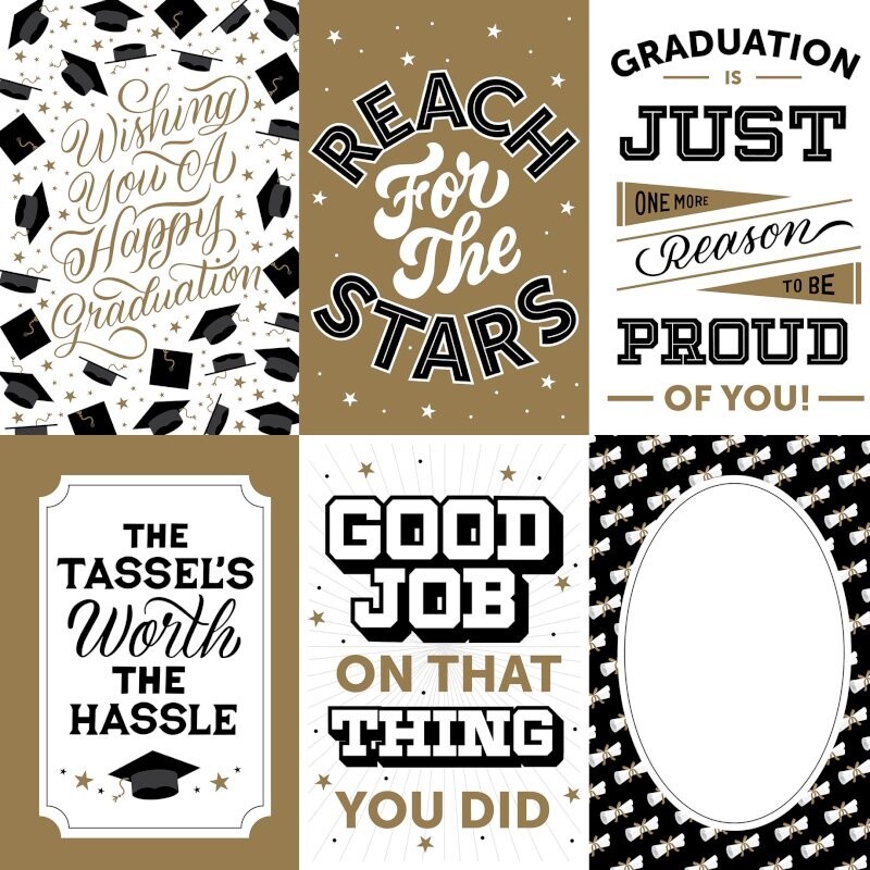 GRADUATION 4X6 JOURNAL CARDS