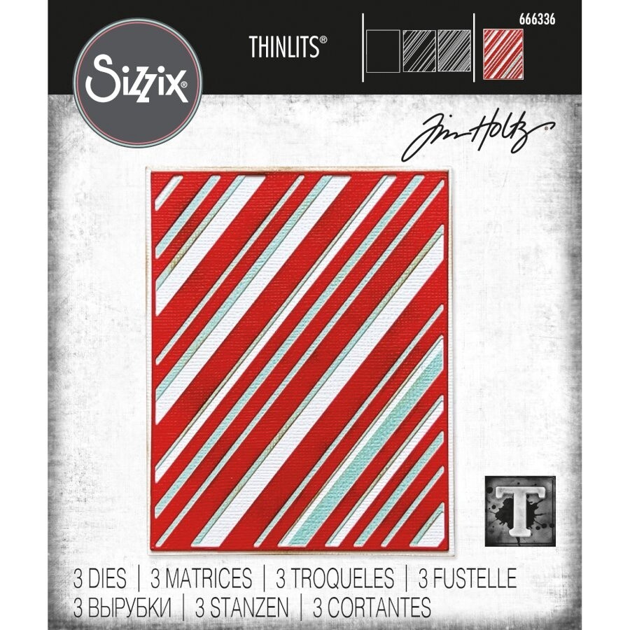 LAYERED STRIPES DIE SET 3pcs