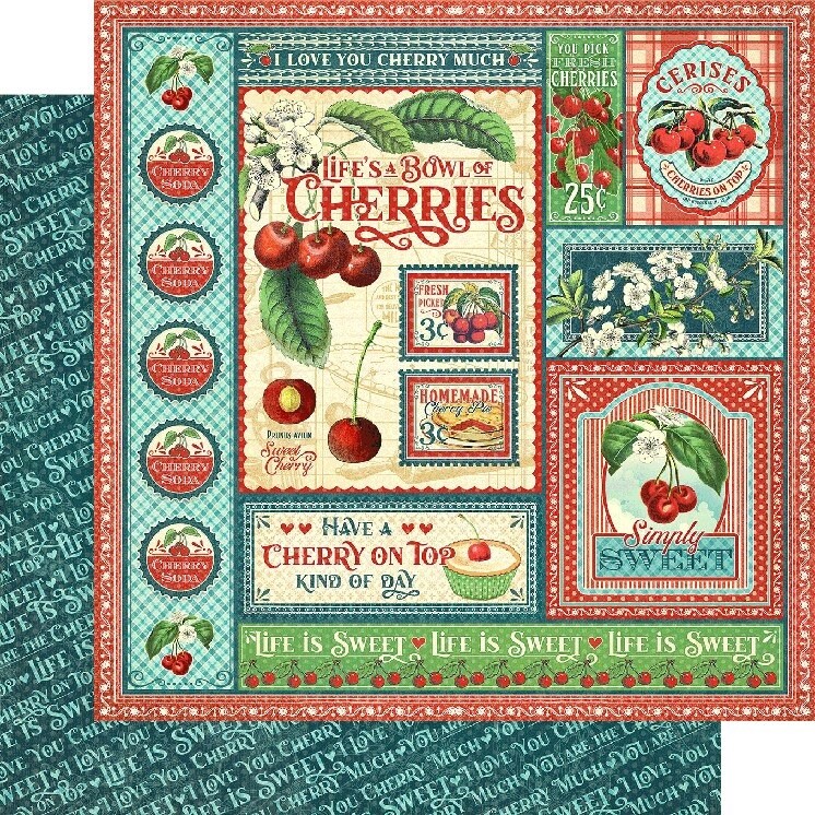 LIFES A BOWL OF CHERRIES PAPER
