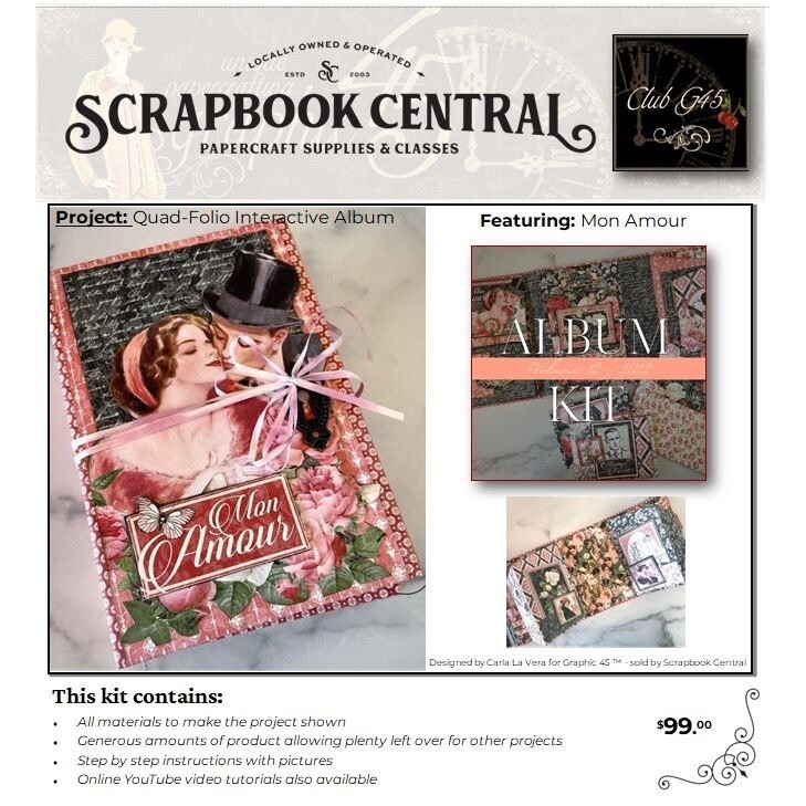 MON AMOUR ALBUM KIT