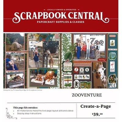 ZOOVENTURE PAGE KIT