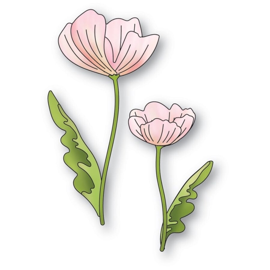 ENCHANTING POPPY STEMS DIES