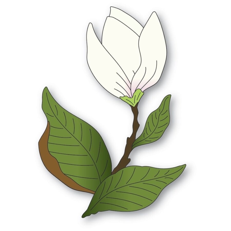 MAGNOLIA FLORAL STEM DIES