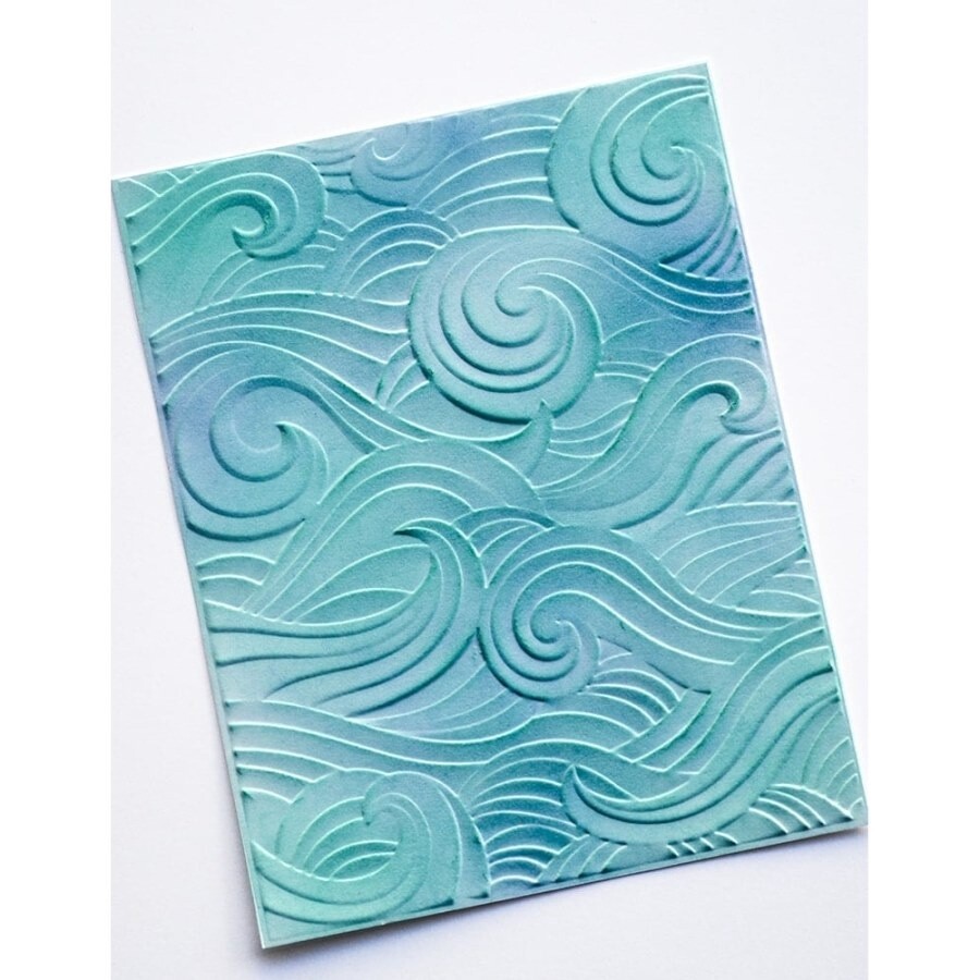 WAVES EMBOSSING FOLDER