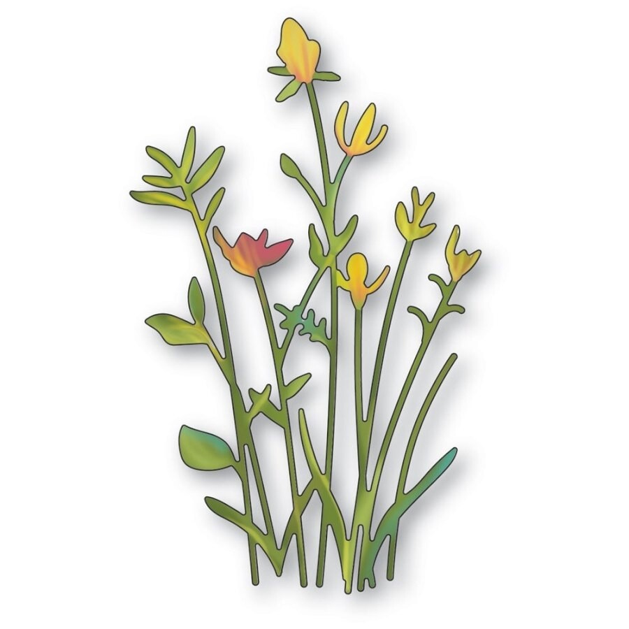 BACKYARD FLORAL STEMS DIE