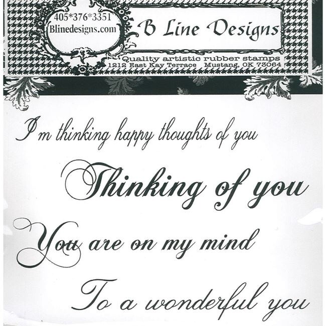 THOUGHTFUL SENTIMENTS F STAMP