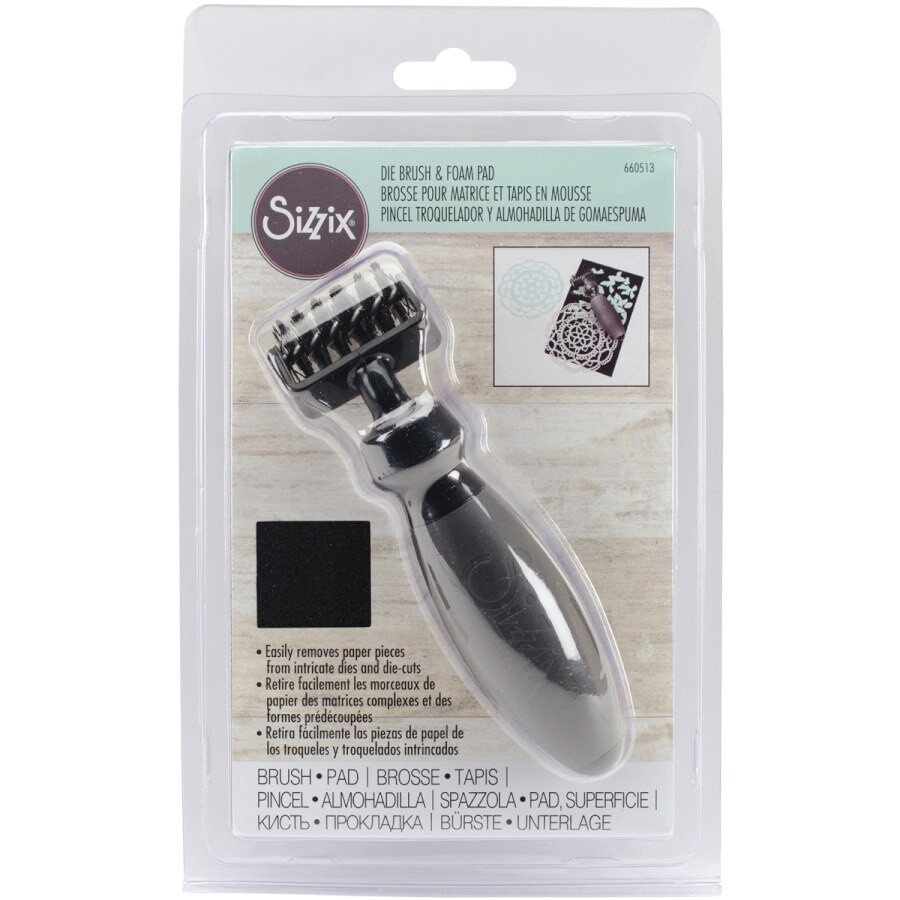 DIE BRUSH &amp; FOAM PAD