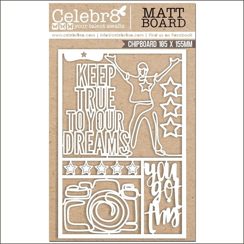 KEEP TRUE TO YOUR DREAMS LASER CUTS