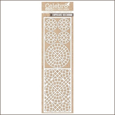 TILE MESH PATTERN LASER CUTS