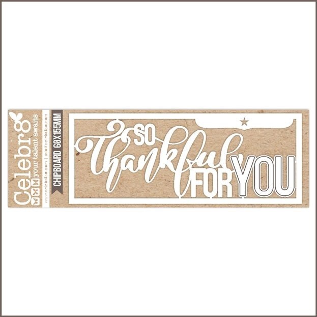 SO THANKFUL FOR YOU LASER CUTS