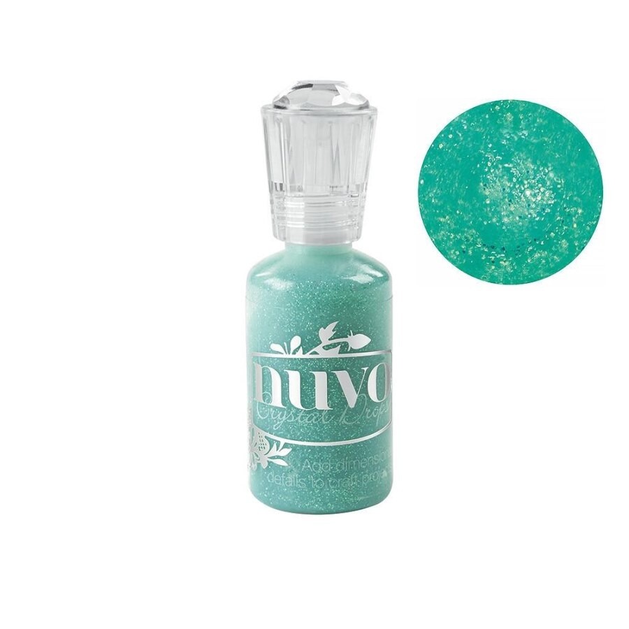 NUVO GLITTER DROPS, Colour: Aquatic Mist