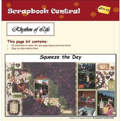 SQUEEZE THE DAY PAGE KIT