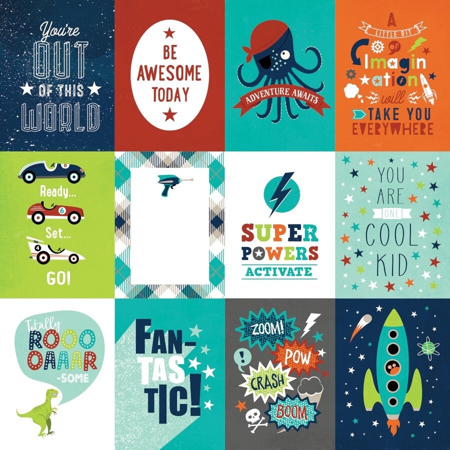 IMAGINE THAT BOY 3X4 JOURNAL CARDS