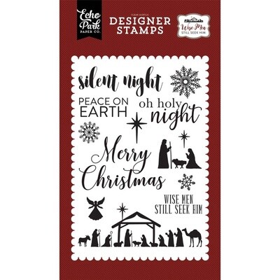 OH HOLY NIGHT STAMP