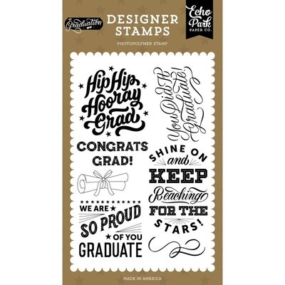 YOU DID IT STAMP SET