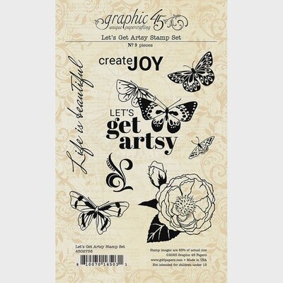 LETS GET ARTSY STAMP SET