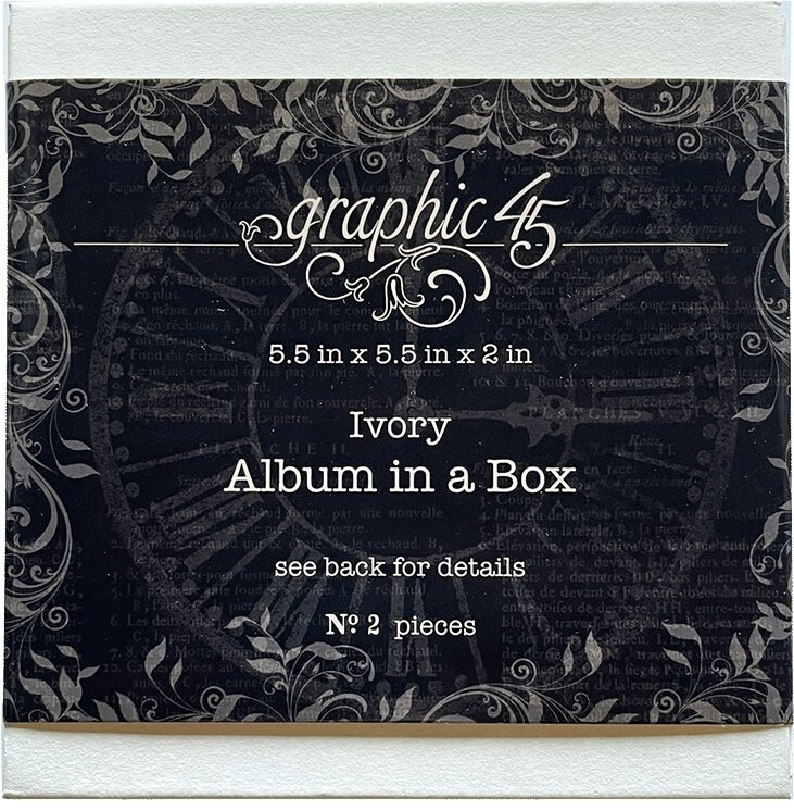 ALBUM IN A BOX IVORY