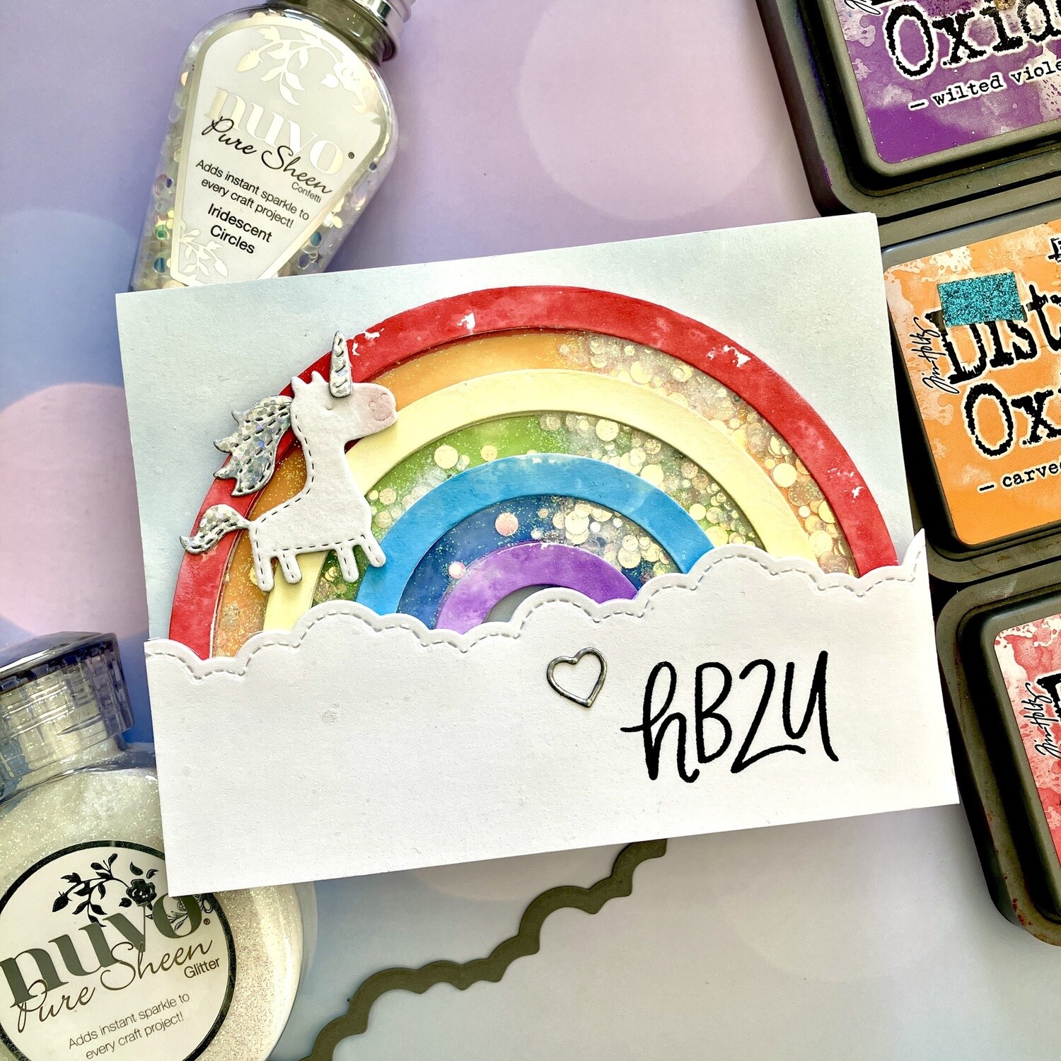 RAINBOW SHAKER CARD KIT