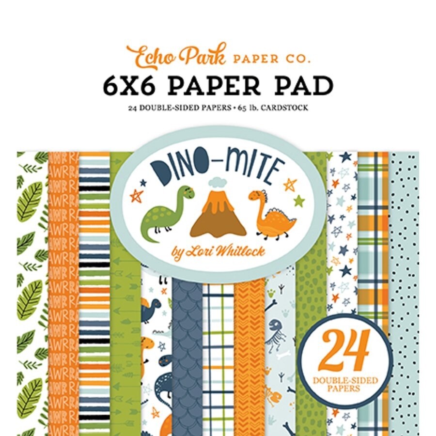 DINO-MITE 6x6 PAPER PAD