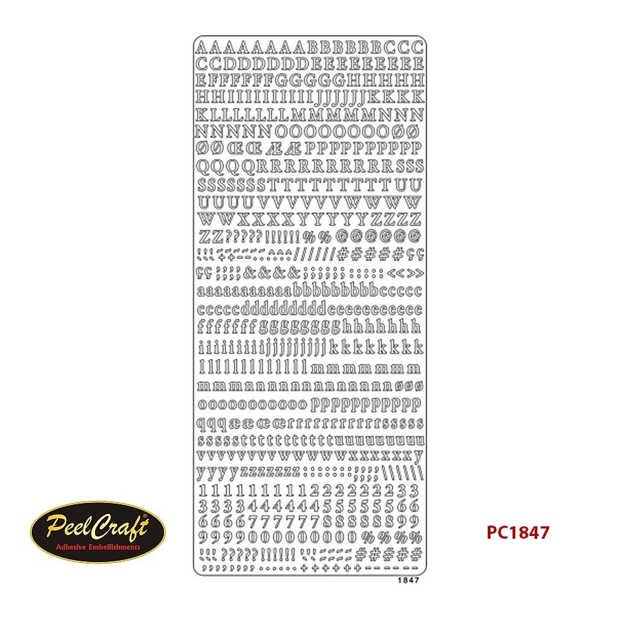 ABC &amp; 123 SERIF PC