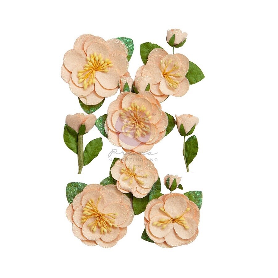 PEACH TEA FLOWERS