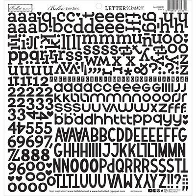 BLACK LETTER SCRAMBLE