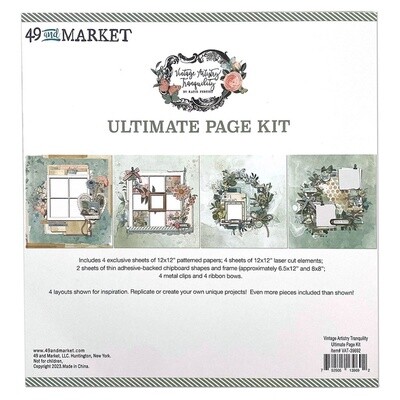 TRANQUILITY ULTIMATE PAGE KIT