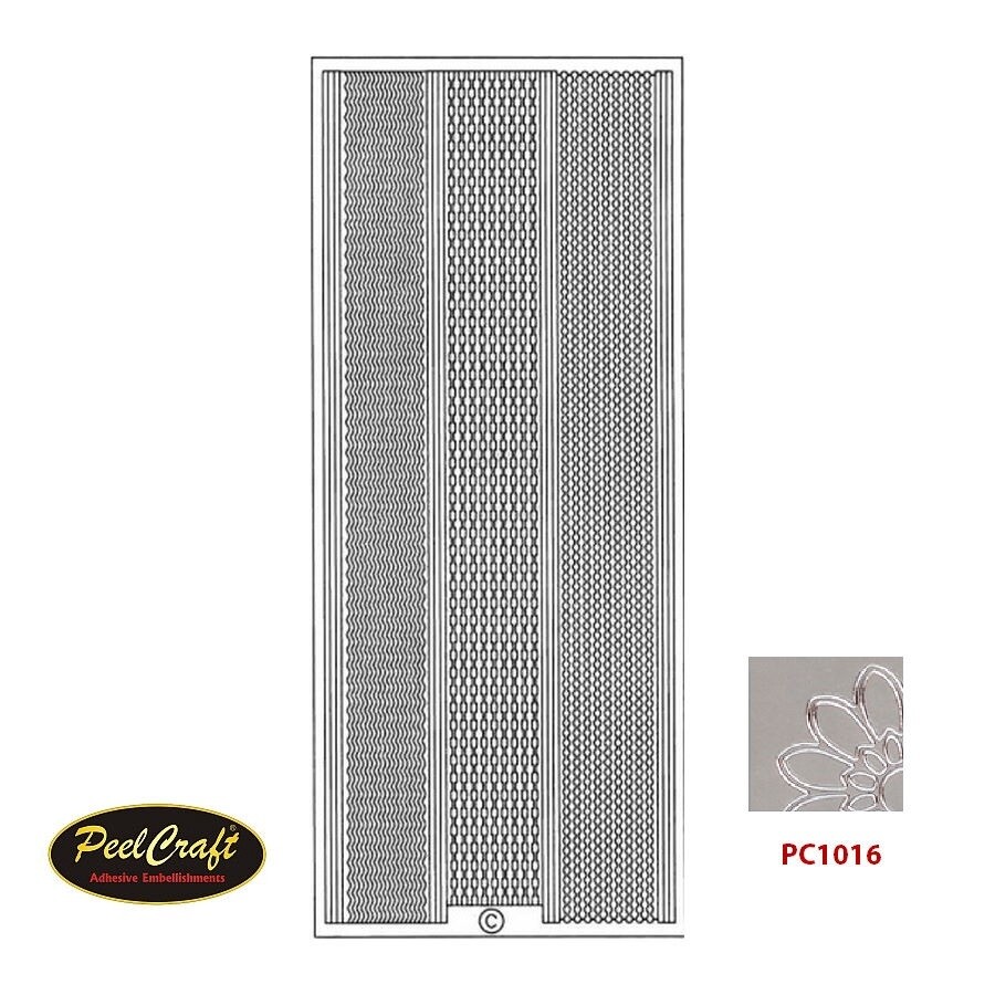 LINES FINE ASSORT PC, Colour: Silver
