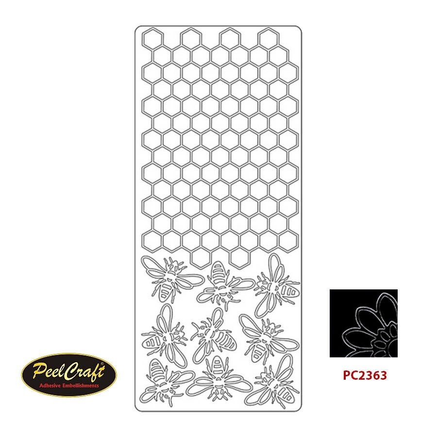 BEES &amp; HONEYCOMB BLK