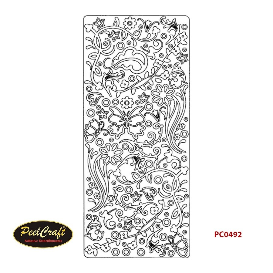 FLORAL SWIRLS PC