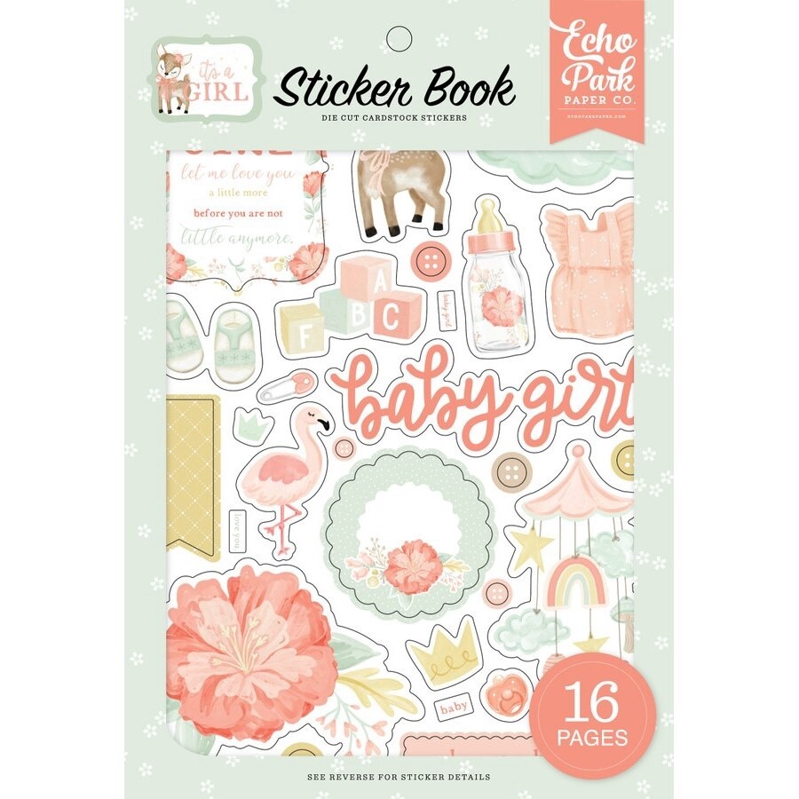 ITS A GIRL STICKER BOOK