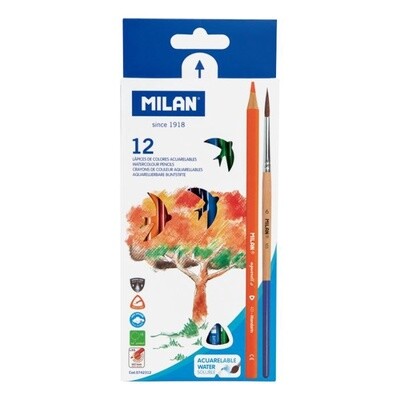 ACUARELABLE WATER PENCILS 12PK