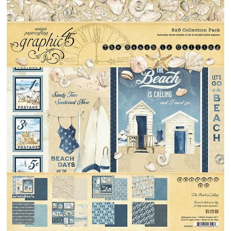 THE BEACH IS CALLING 8x8 COLLECTION PACK