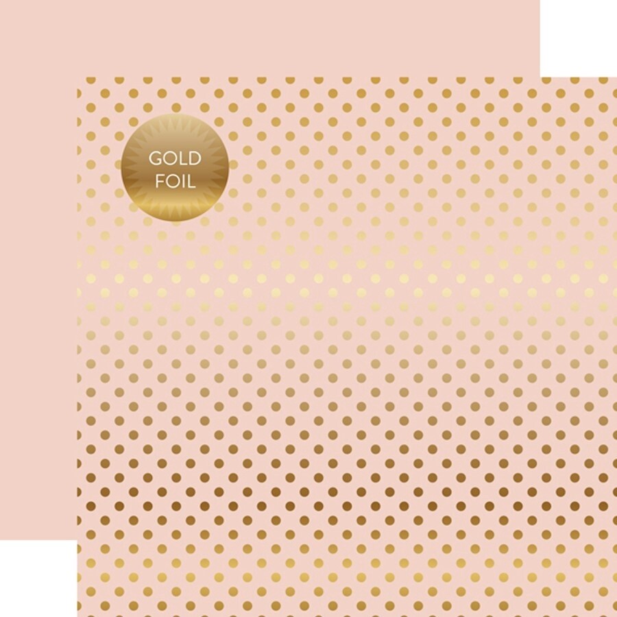 BLOSSOM GOLD FOIL DOT