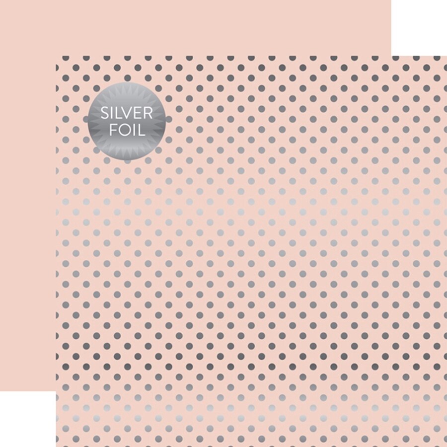 BLOSSOM SILVER FOIL DOT