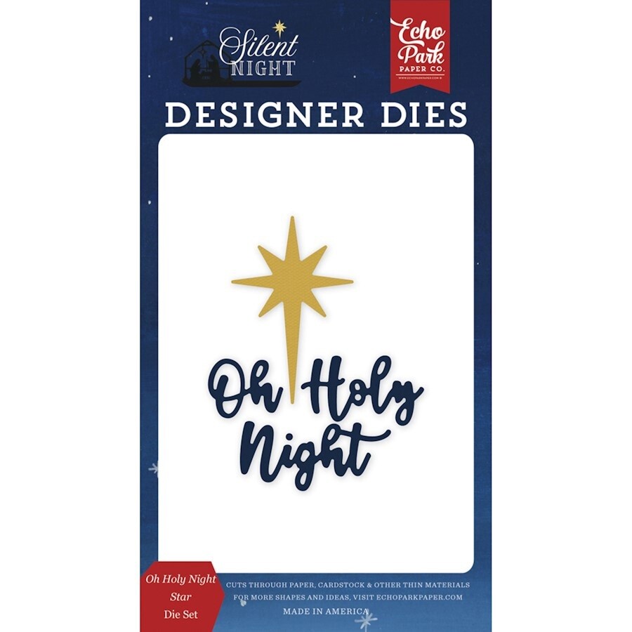 OH HOLY NIGHT STAR DIE SET
