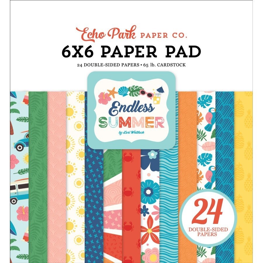 ENDLESS SUMMER 6x6 PAPER PAD