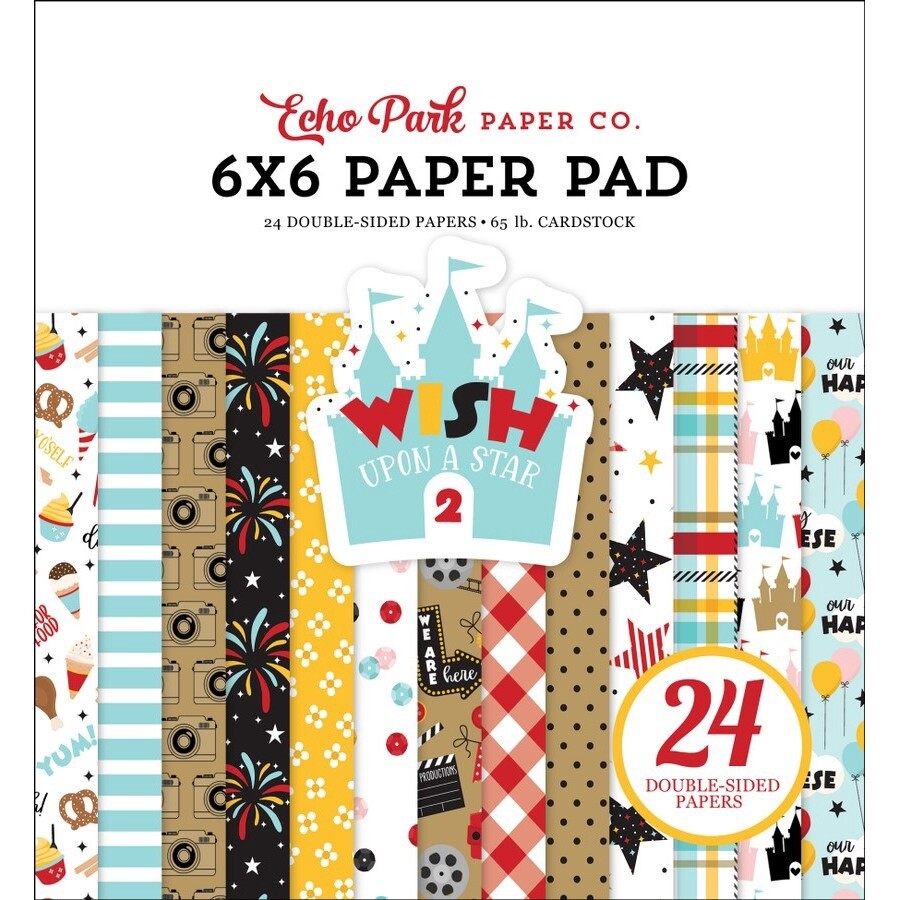 WISH UPON A STAR 2 6x6 PAPER PAD