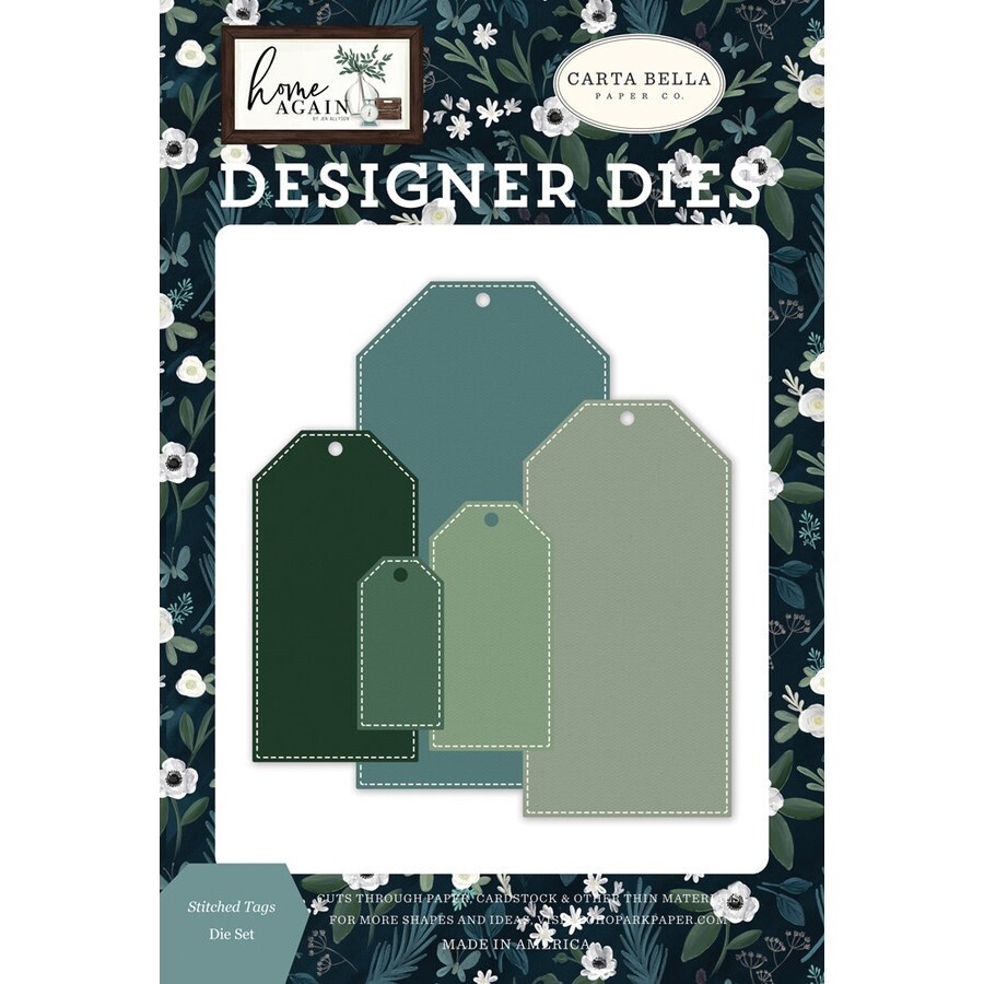 STITCHED TAGS DIE SET