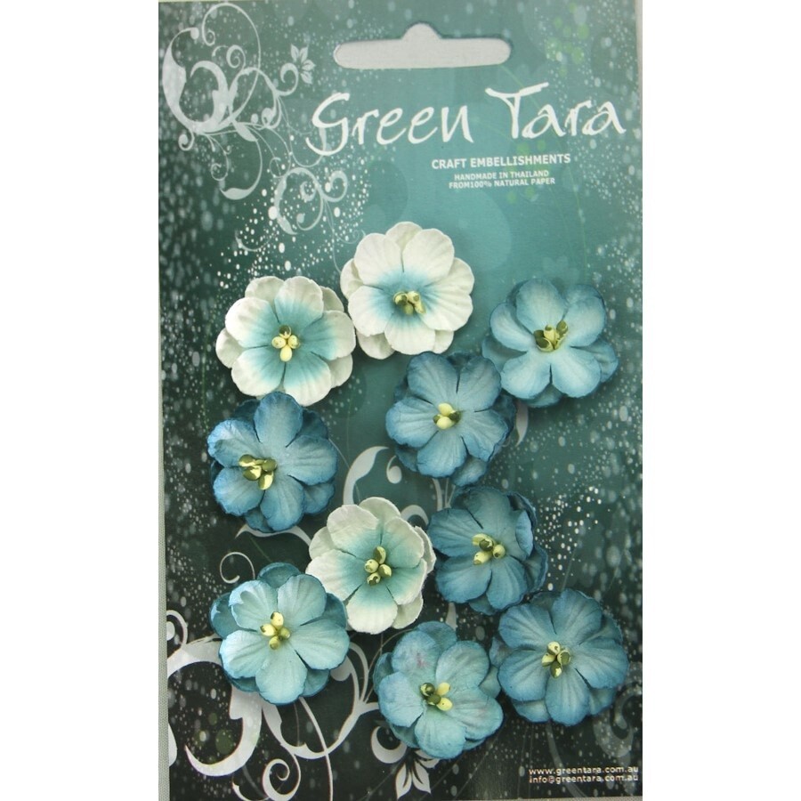 BLUE CHERRY BLOSSOMS