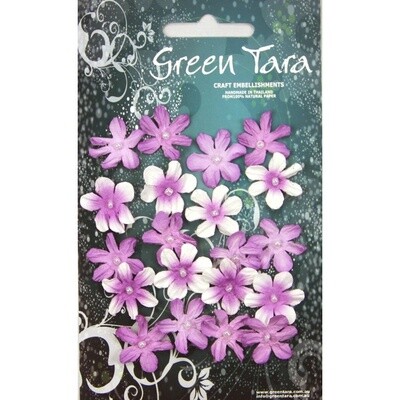 LAVENDER MINI  FLOWERS 20 pcs