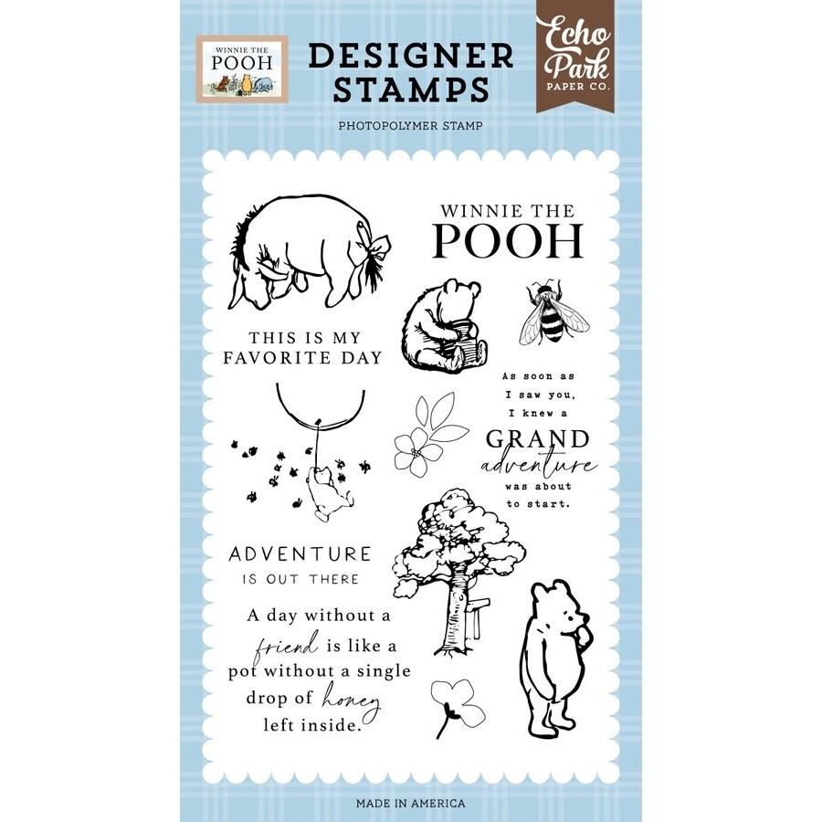 WINNIE THE POOH STAMP SET